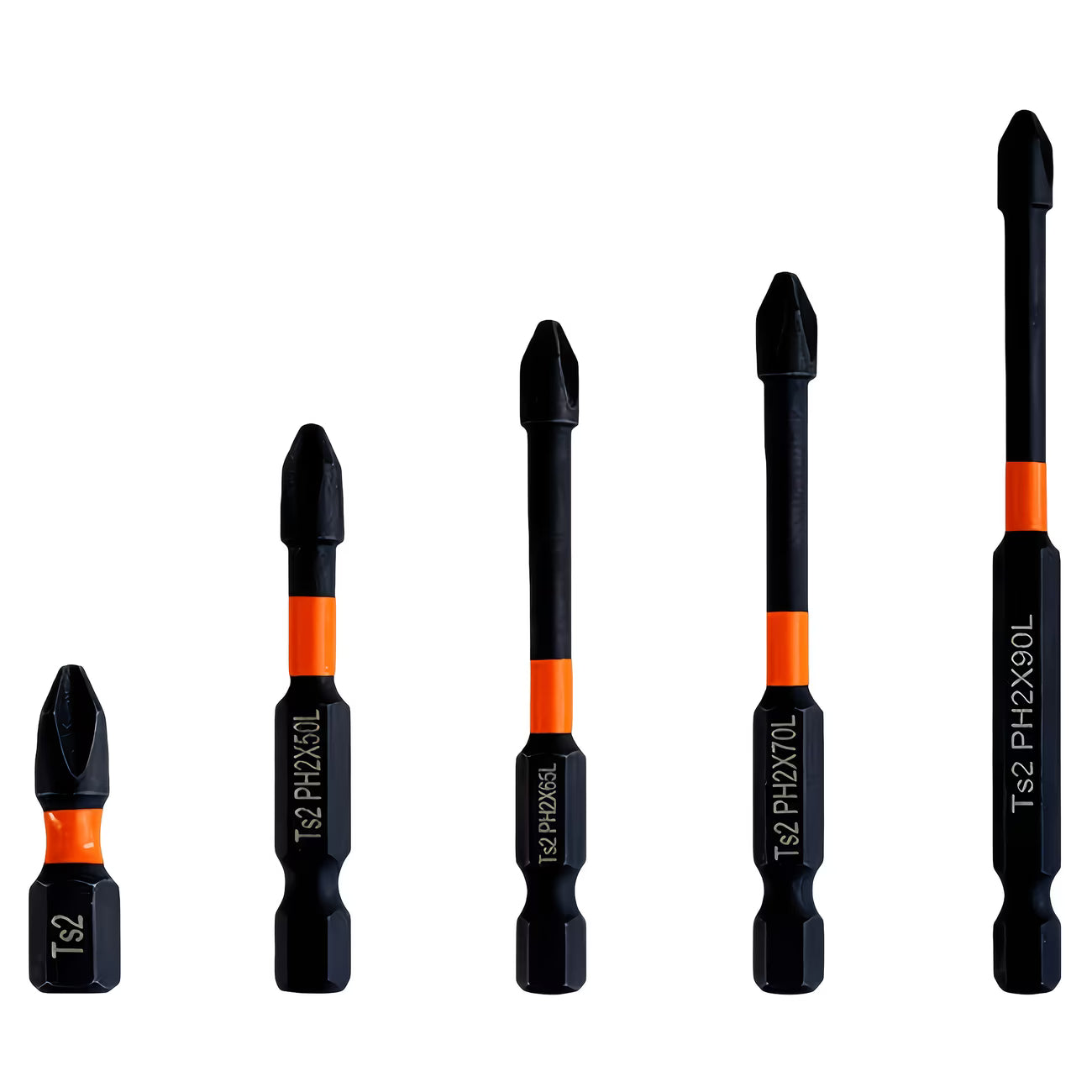 Magnetic Screwdriver Bit Set, 1/4"