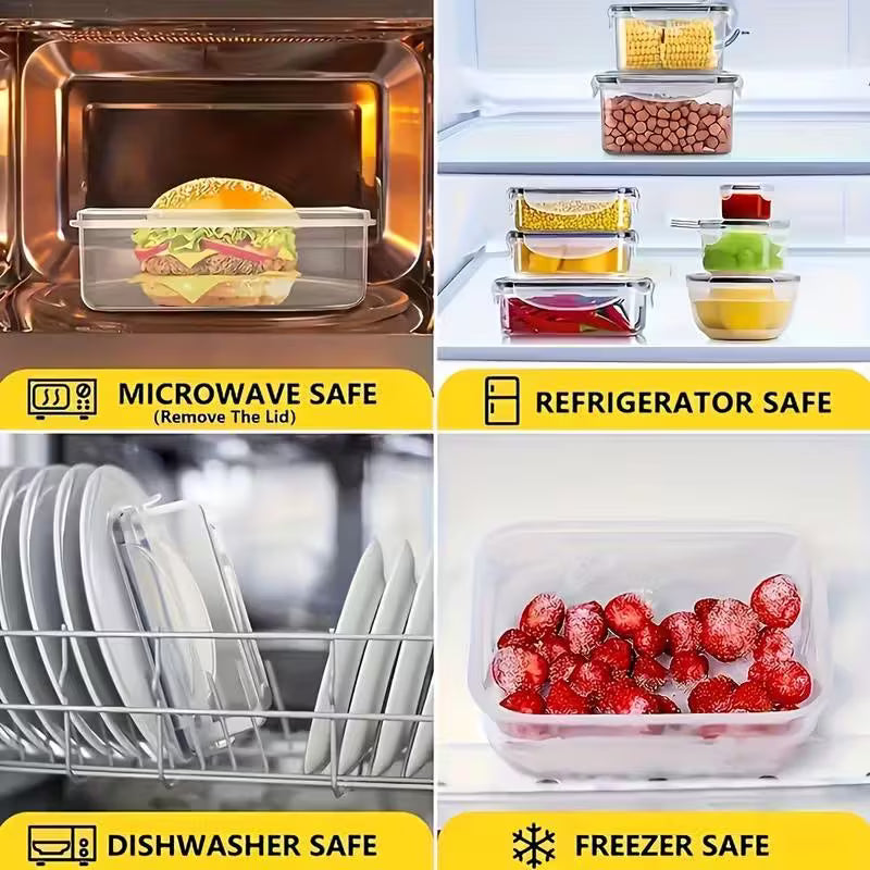 48pcs Airtight Food Storage Containers Set