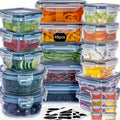 48pcs Airtight Food Storage Containers Set