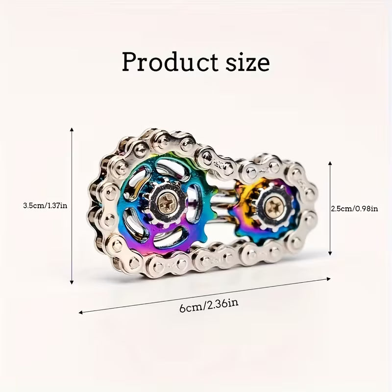 Bike Chain Fidget Spinner