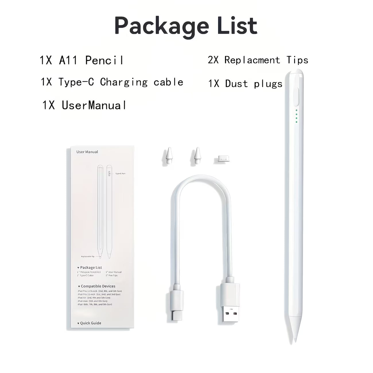 Compatible for iPad/Android/Microsoft Pen