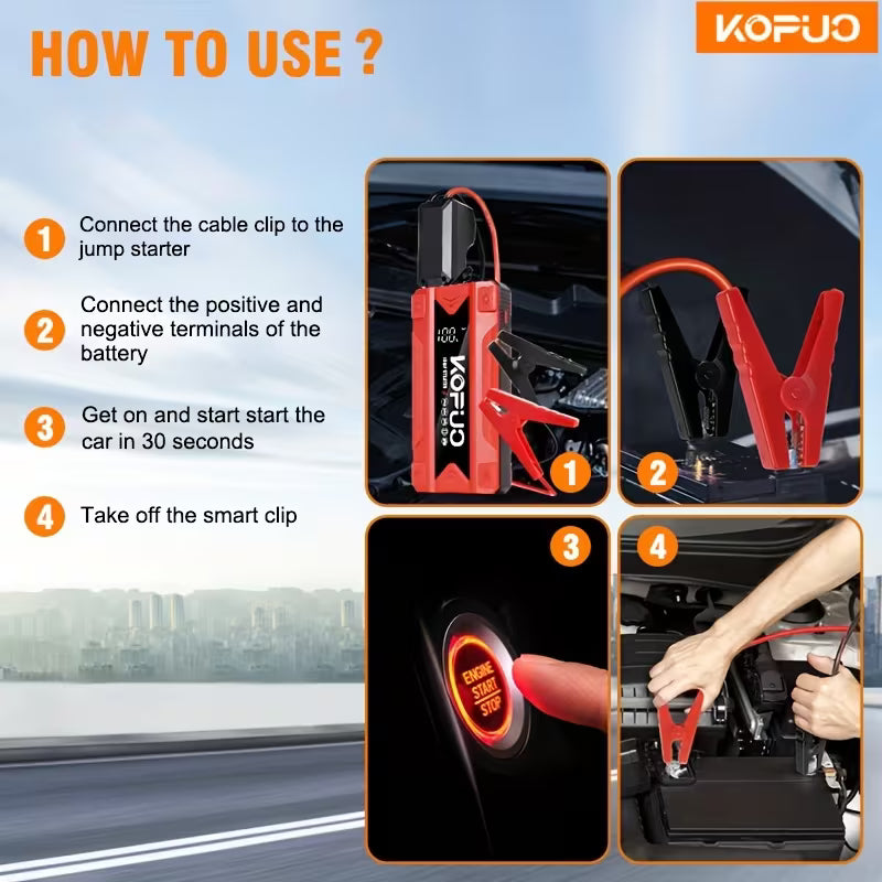 Jump Starter For Car Battery