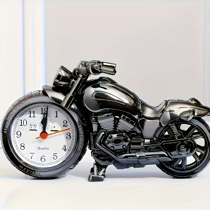Classic Motorcycle Bedside Alarm Clock