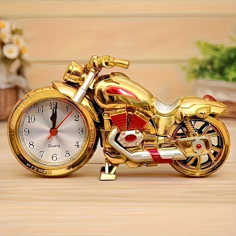 Classic Motorcycle Bedside Alarm Clock