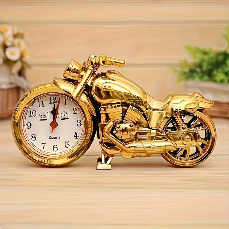 Classic Motorcycle Bedside Alarm Clock