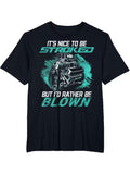 Men'S Humorous Car Pattern T-Shirt