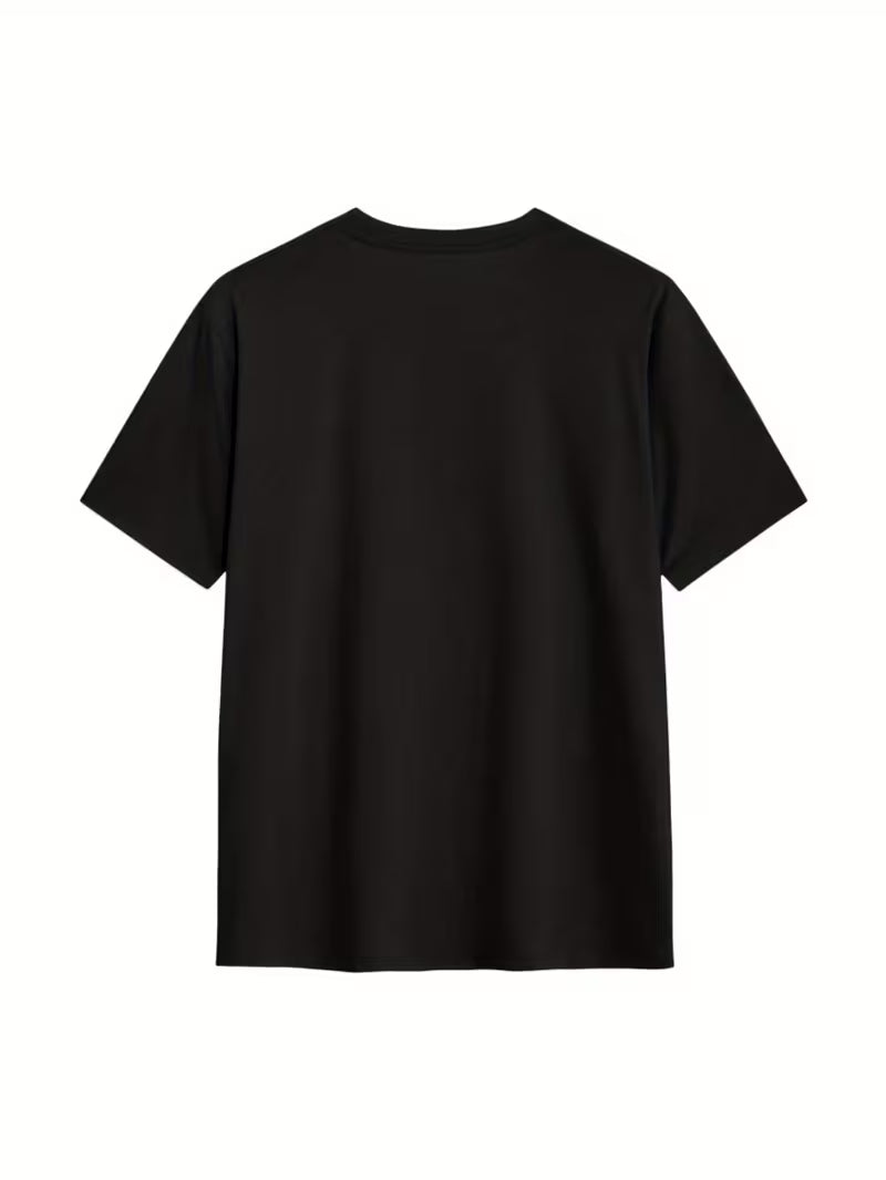 Men'S Humorous Car Pattern T-Shirt