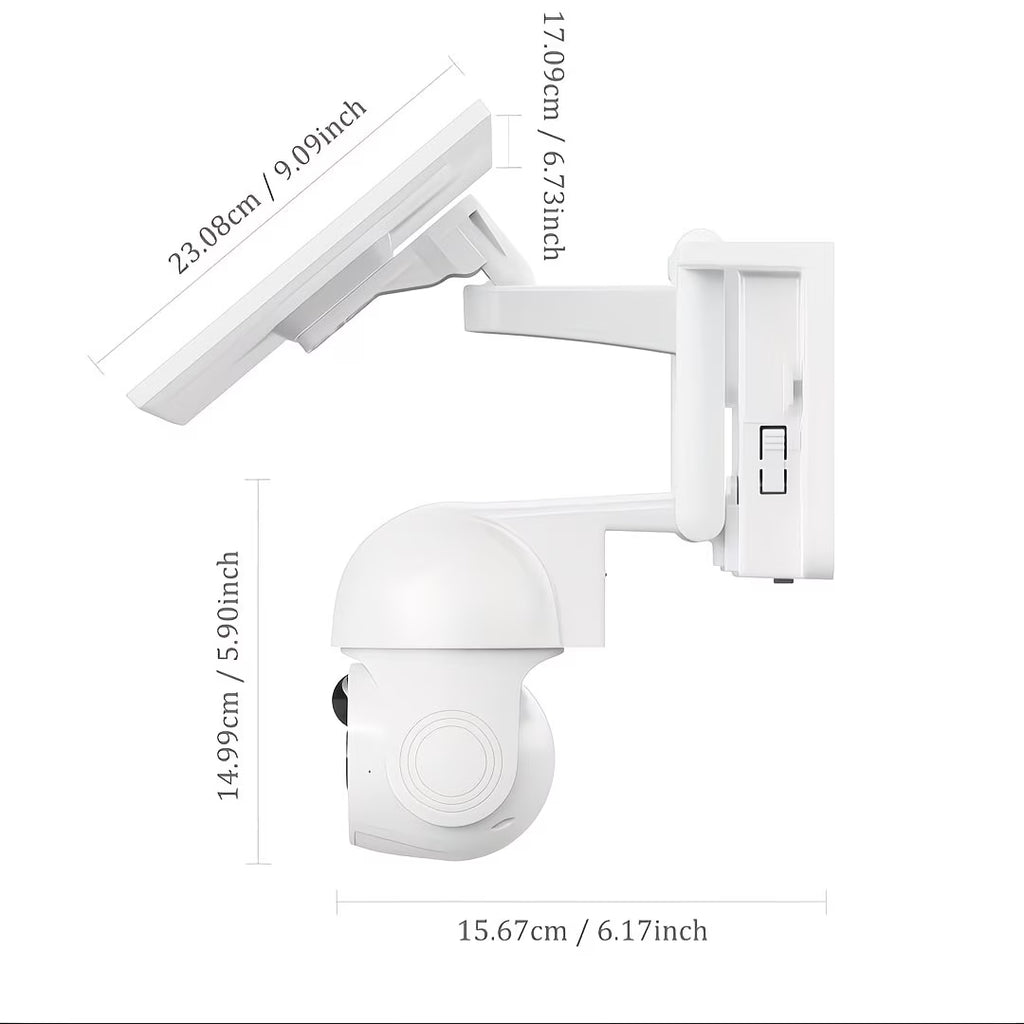 Wireless Outdoor WiFi Solar Security Camera