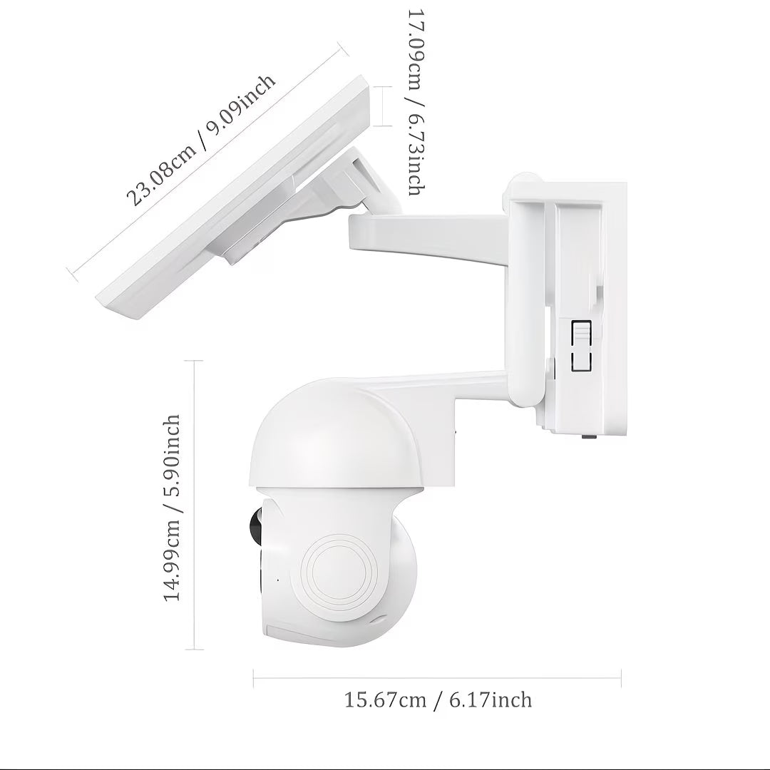 Wireless Outdoor WiFi Solar Security Camera
