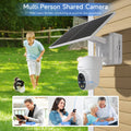 Wireless Outdoor WiFi Solar Security Camera